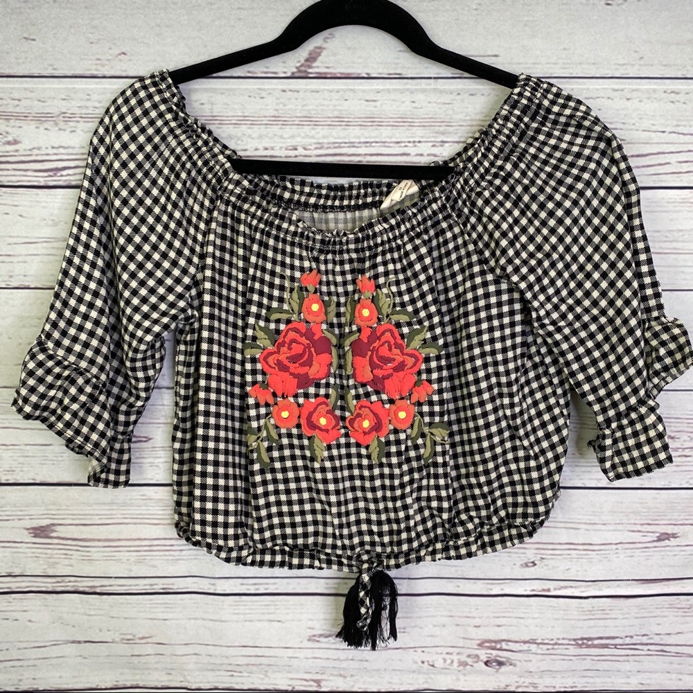 🌈 Parc & Lex boho crop top